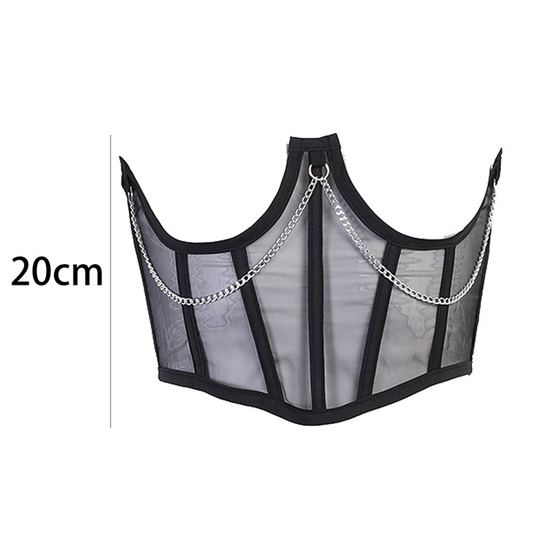 Sheer Underbust Corset Belt
