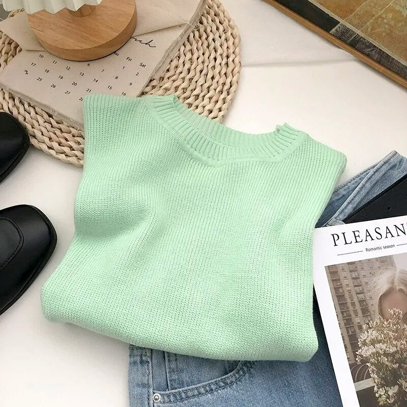 Soft Girl Knitted Top