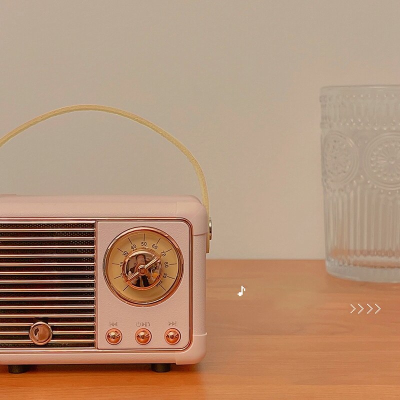 Mini Retro Radio Speaker