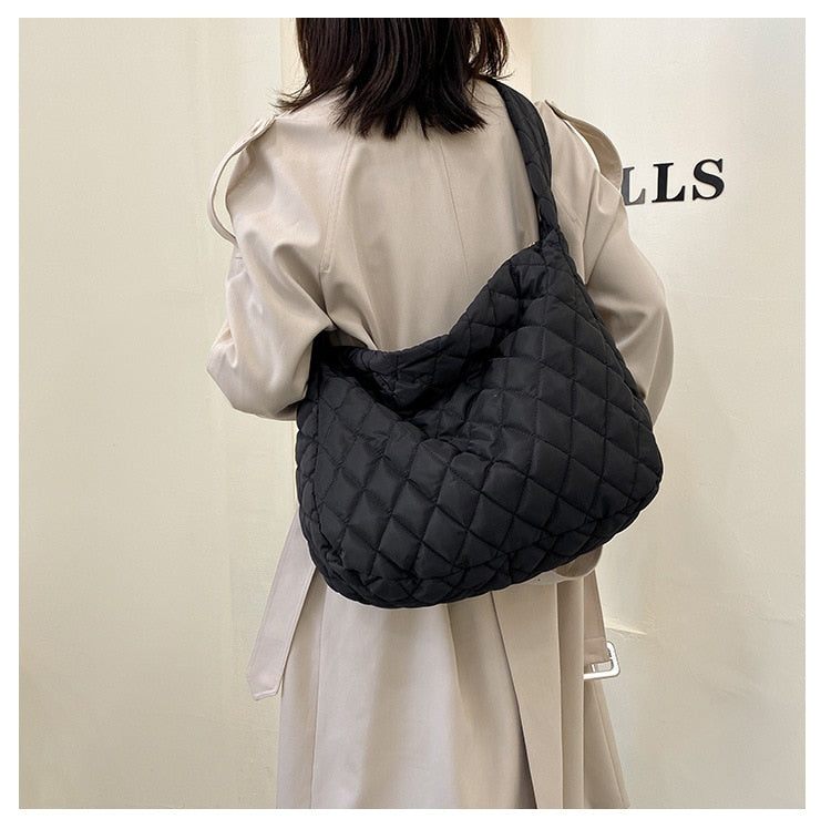 Quilted Padded Tote Bag