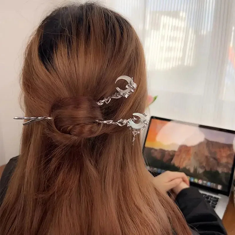 Moonstone Hairpin