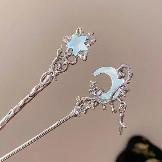 Moonstone Hairpin