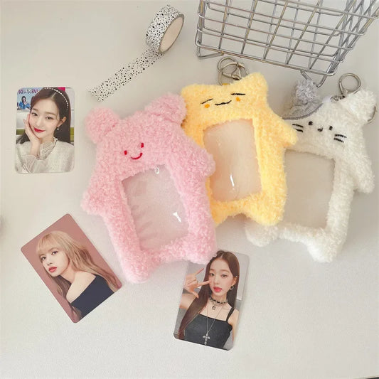 Plush Kpop Photocard Keychain