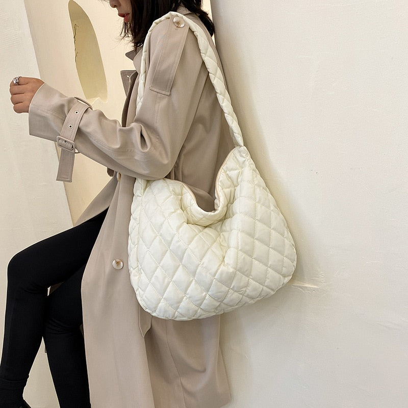 Quilted Padded Tote Bag