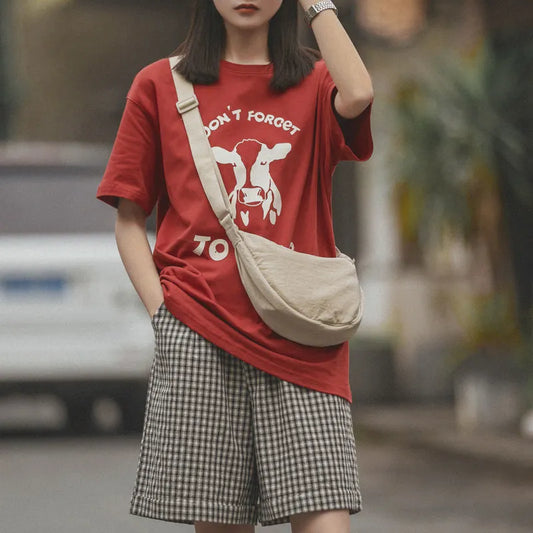 Minimalist Round Shoulder Bag