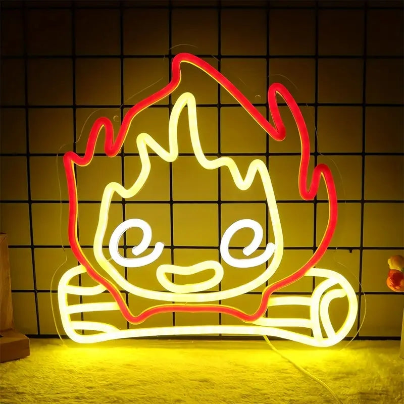 Calcifer Neon Sign