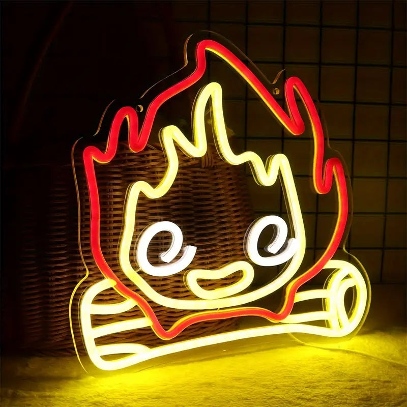 Calcifer Neon Sign