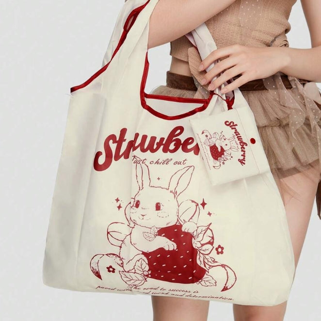 Coquette Bunny Shopping Bag