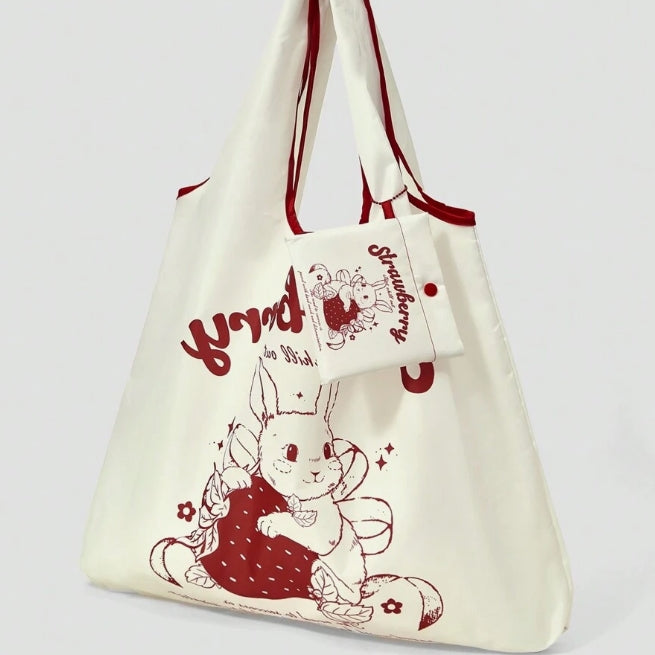 Coquette Bunny Shopping Bag