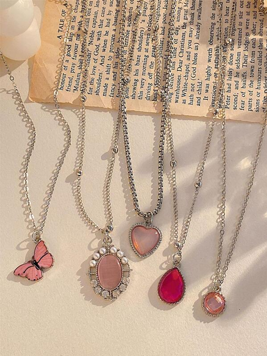Coquette Necklaces Set 5pcs