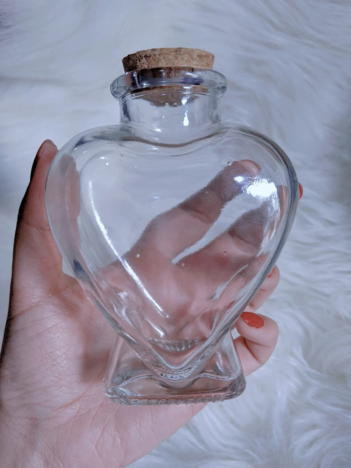 Heart Vase Cork Bottle