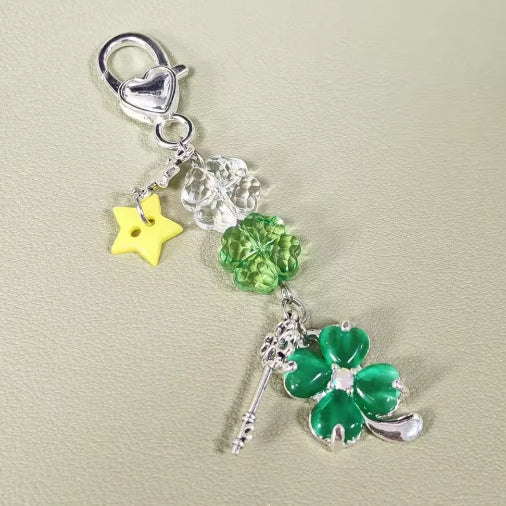 Clover Lucky Phone Charm