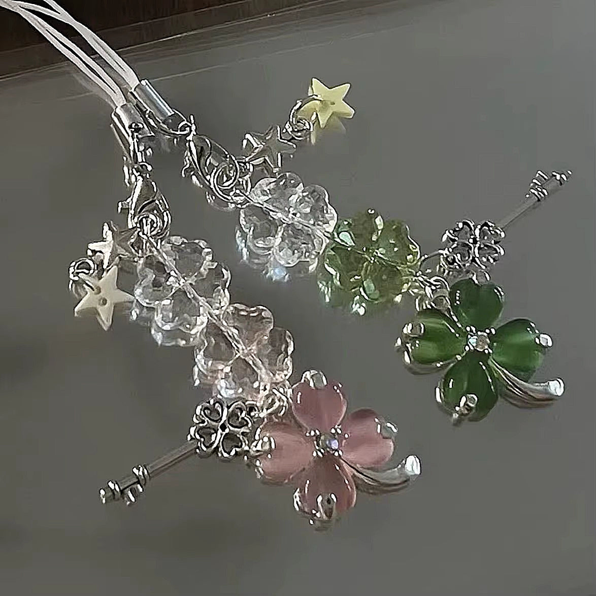 Clover Lucky Phone Charm