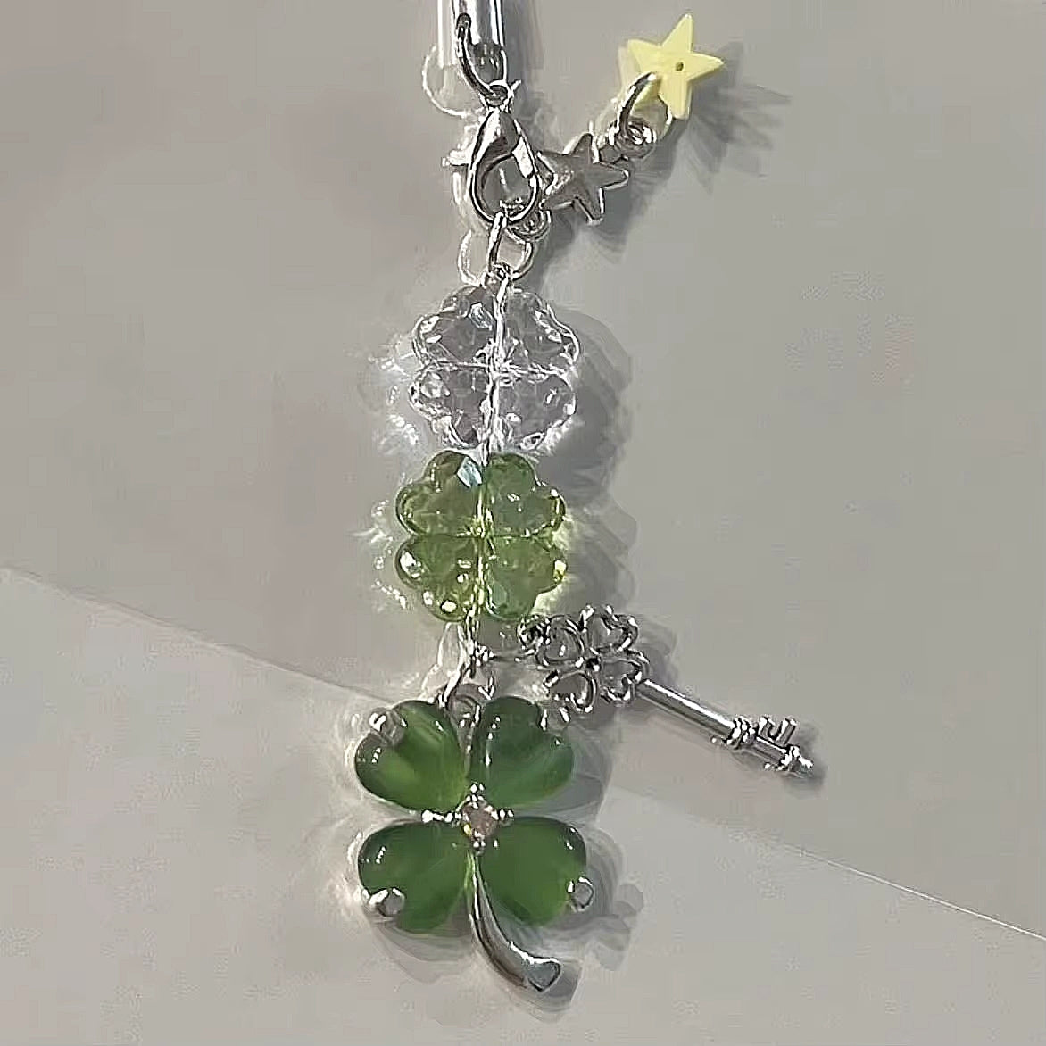 Clover Lucky Phone Charm