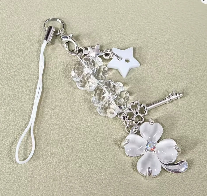 Clover Lucky Phone Charm