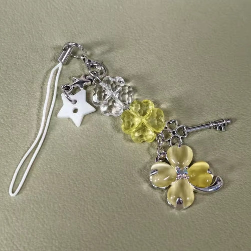 Clover Lucky Phone Charm