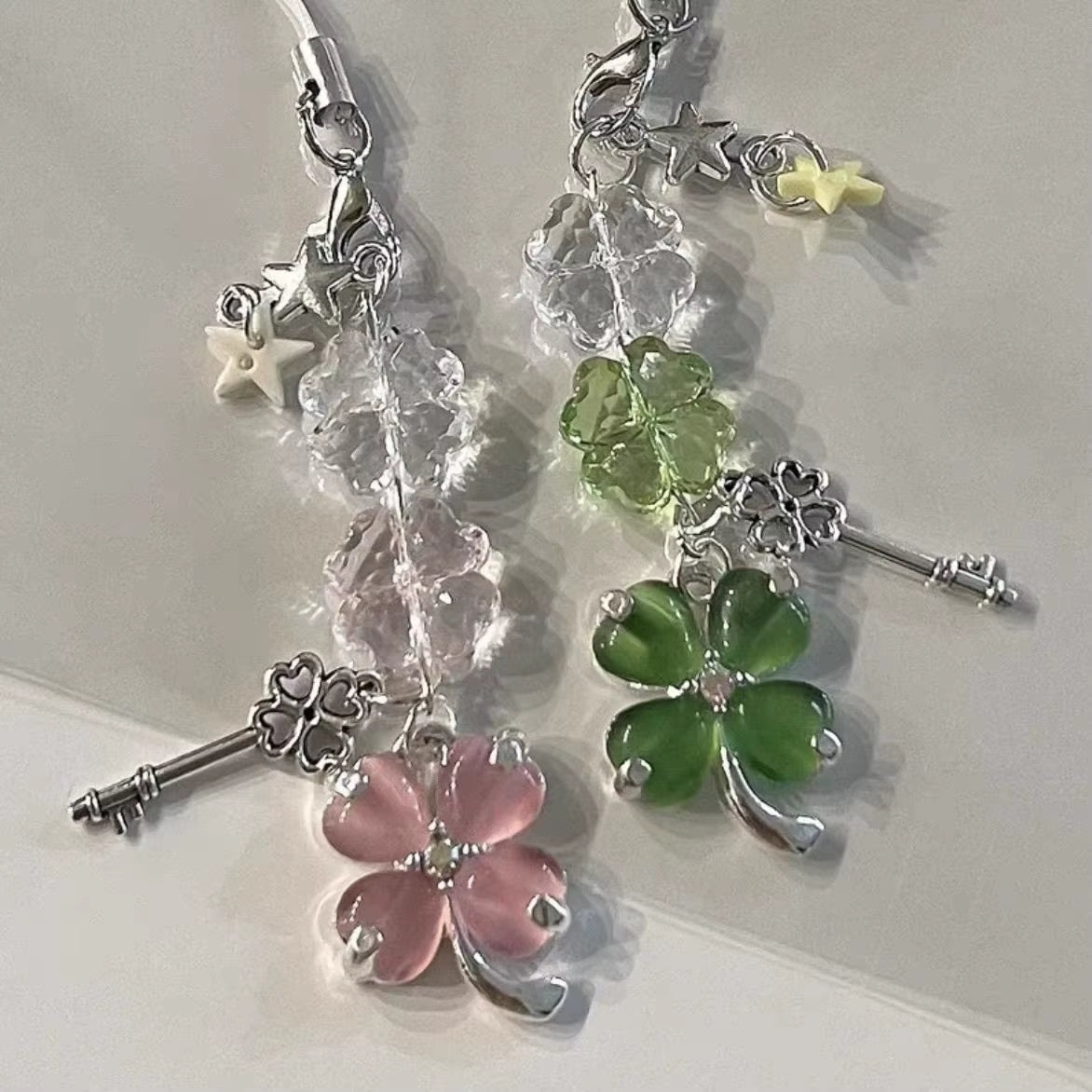 Clover Lucky Phone Charm
