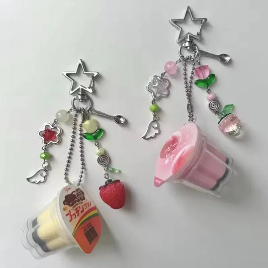 Juminocore Pudding Keychain