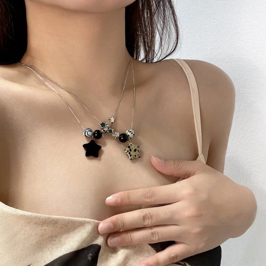 Y2K Star Necklace