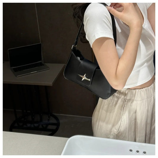 Cyber Y2K Black Bag