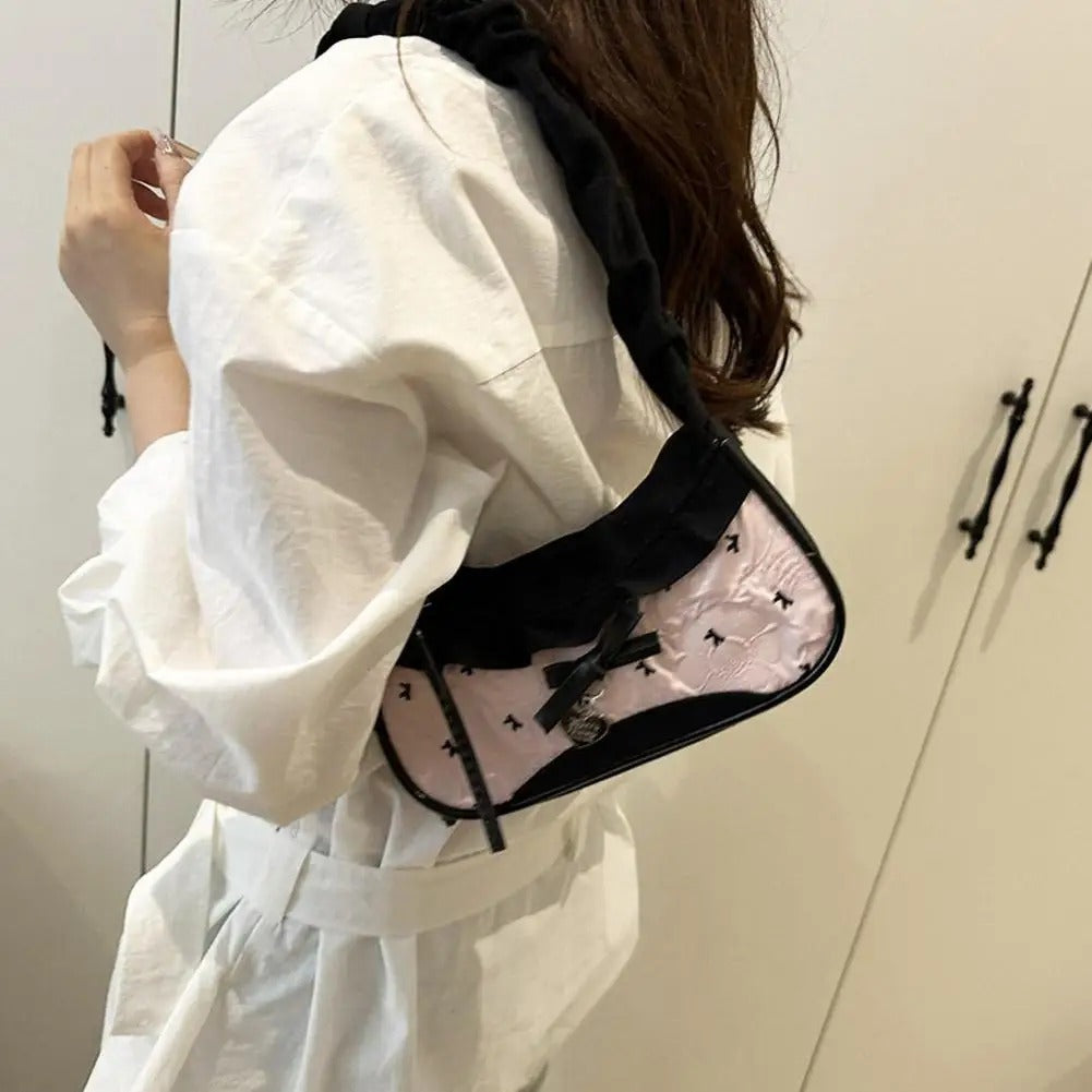 Y2K Coquette Lace Bag
