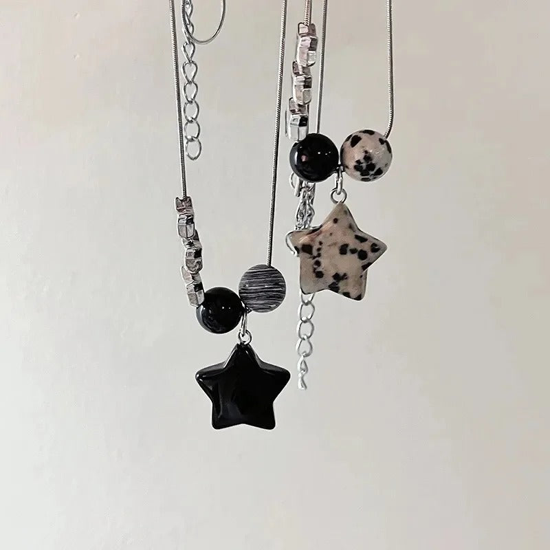 Y2K Star Necklace