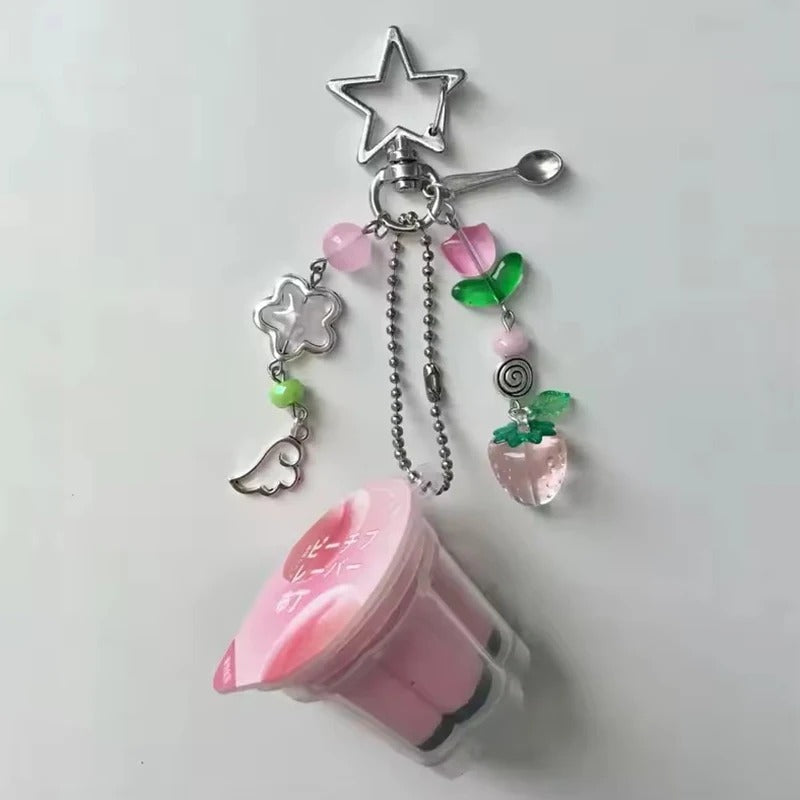 Juminocore Pudding Keychain