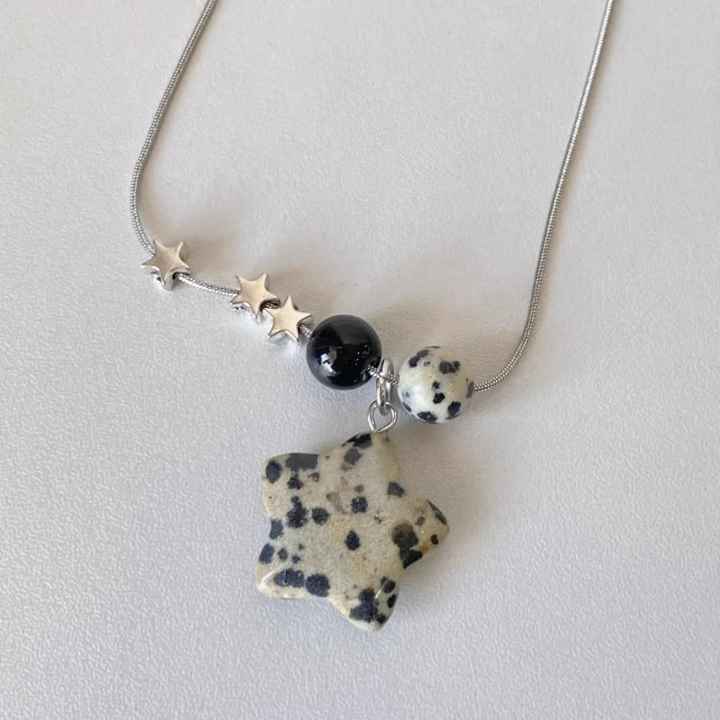 Y2K Star Necklace