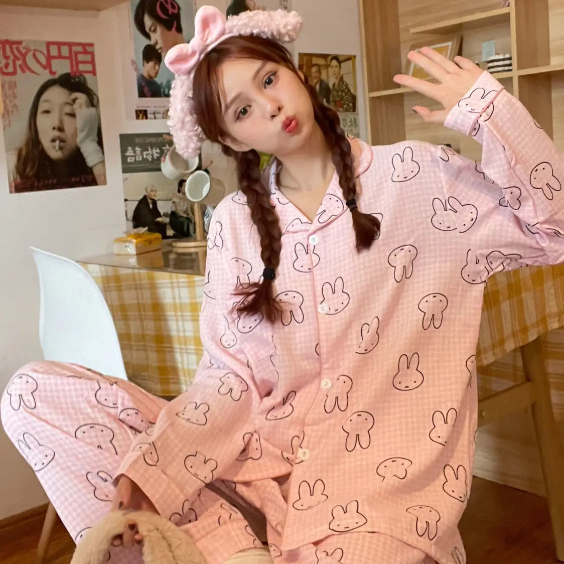 Pink Miffy Pajamas