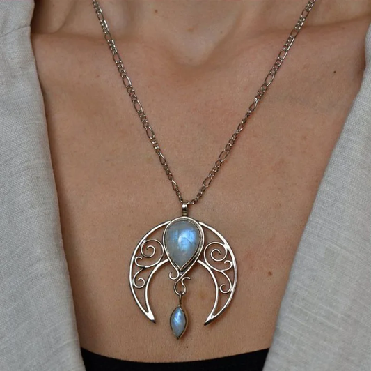 Andromeda Moonstone Necklace