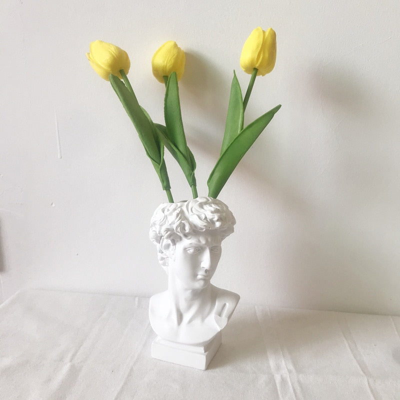 Aesthetic David Statue Vase