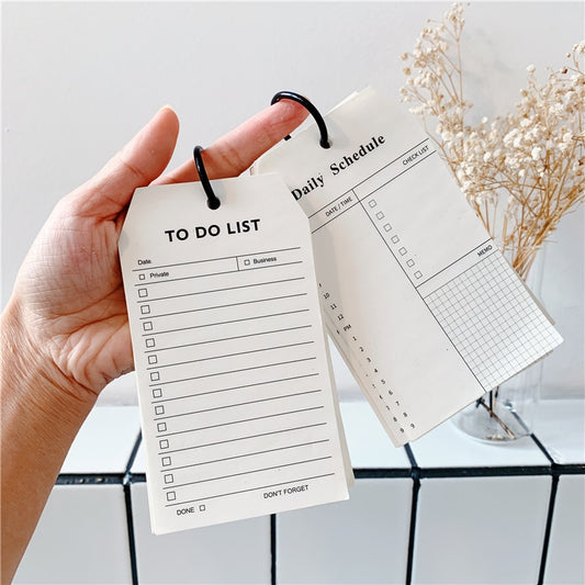 50 Sheets Minimalist Ring Memo Pad