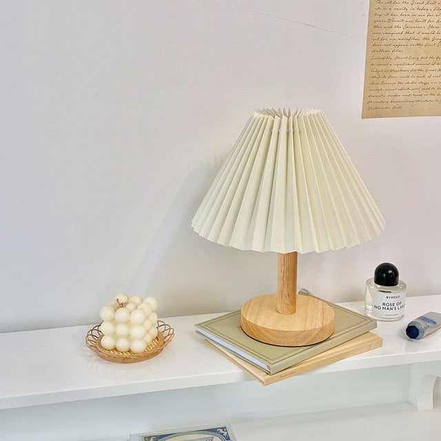 Korean Minimalist Pleated Lamp