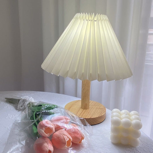 Korean Minimalist Pleated Lamp