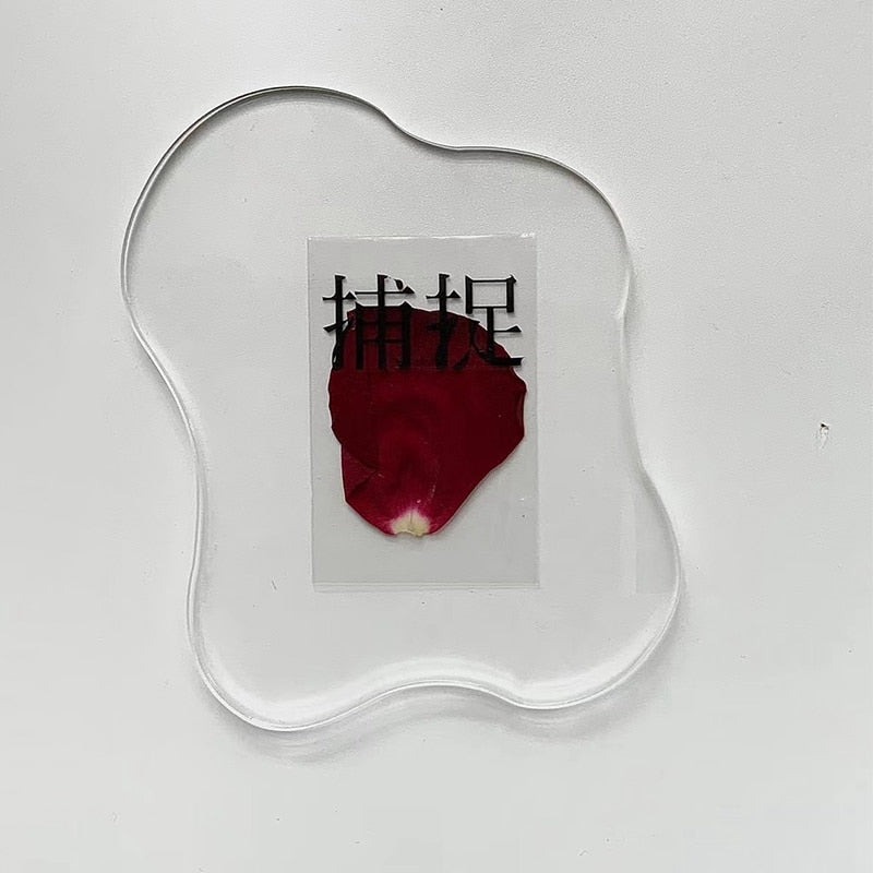 Minimalist Irregular Acrylic Coaster