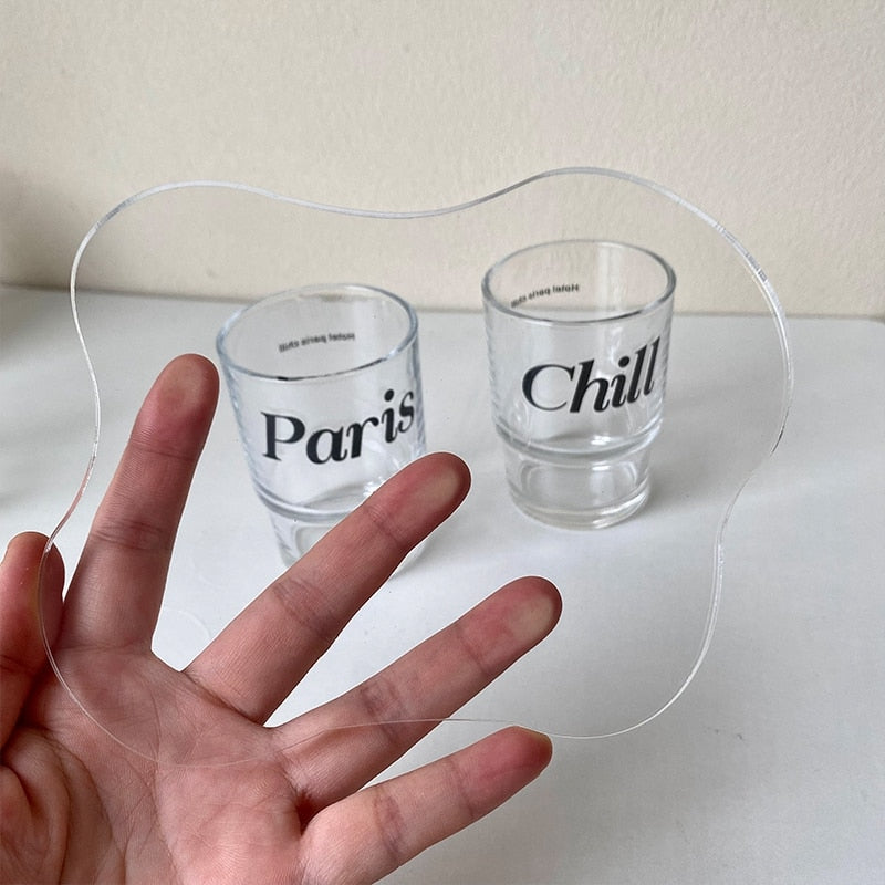 Minimalist Irregular Acrylic Coaster