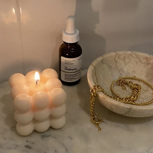 Minimalist Bubble Soy Wax Candle