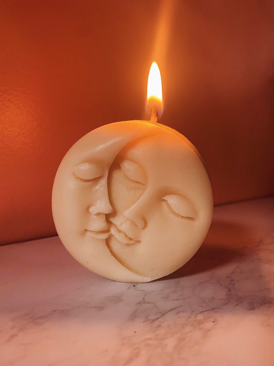 Sun and Moon Soy Wax Candle