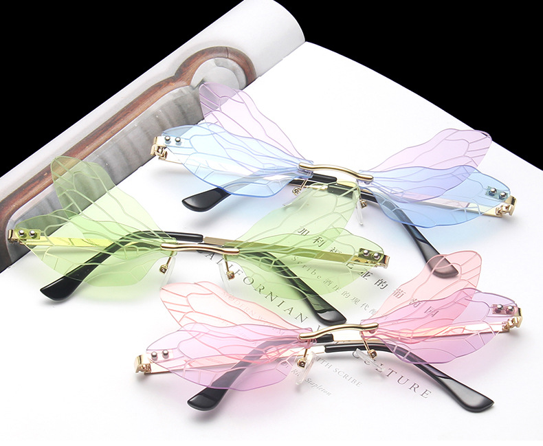Fairycore Dragonfly Sunglasses