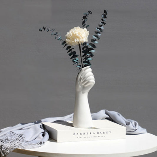 Minimalist Nordic Décor Hand Vase