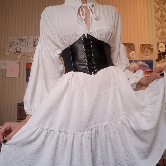 Grunge Fairycore Corset Belt