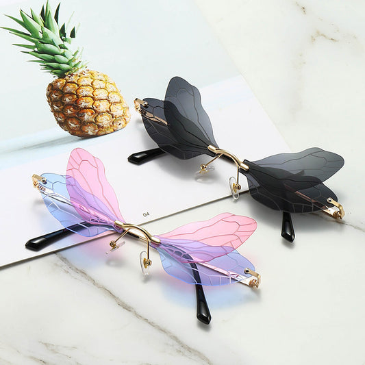 Fairycore Dragonfly Sunglasses