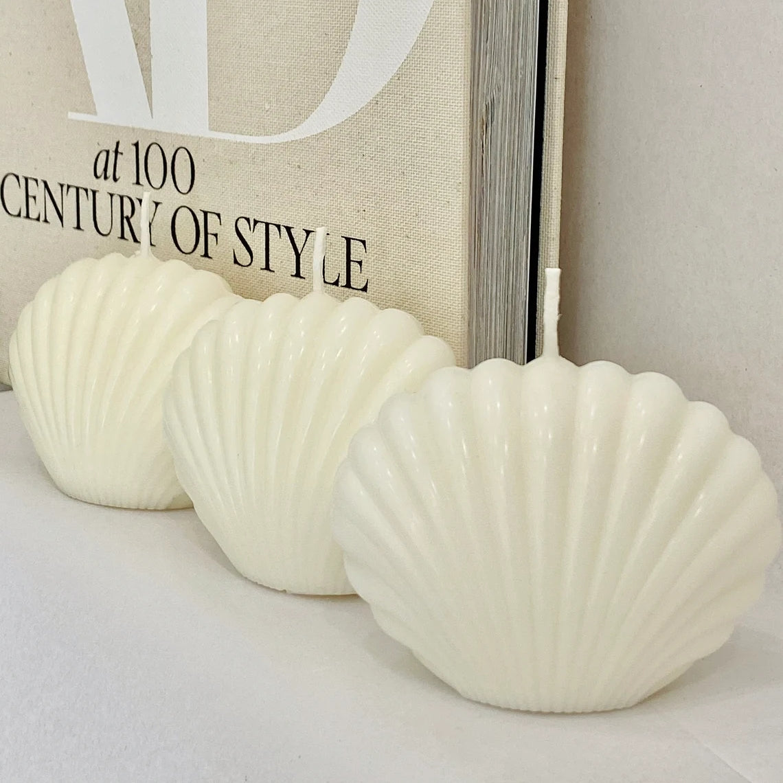 Mermaidcore Seashell Candle